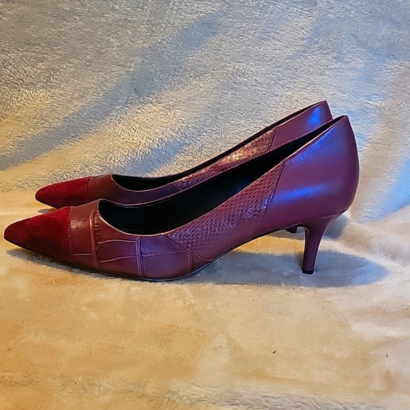 Lacey Patchwork Heel - Picture 1 of 4